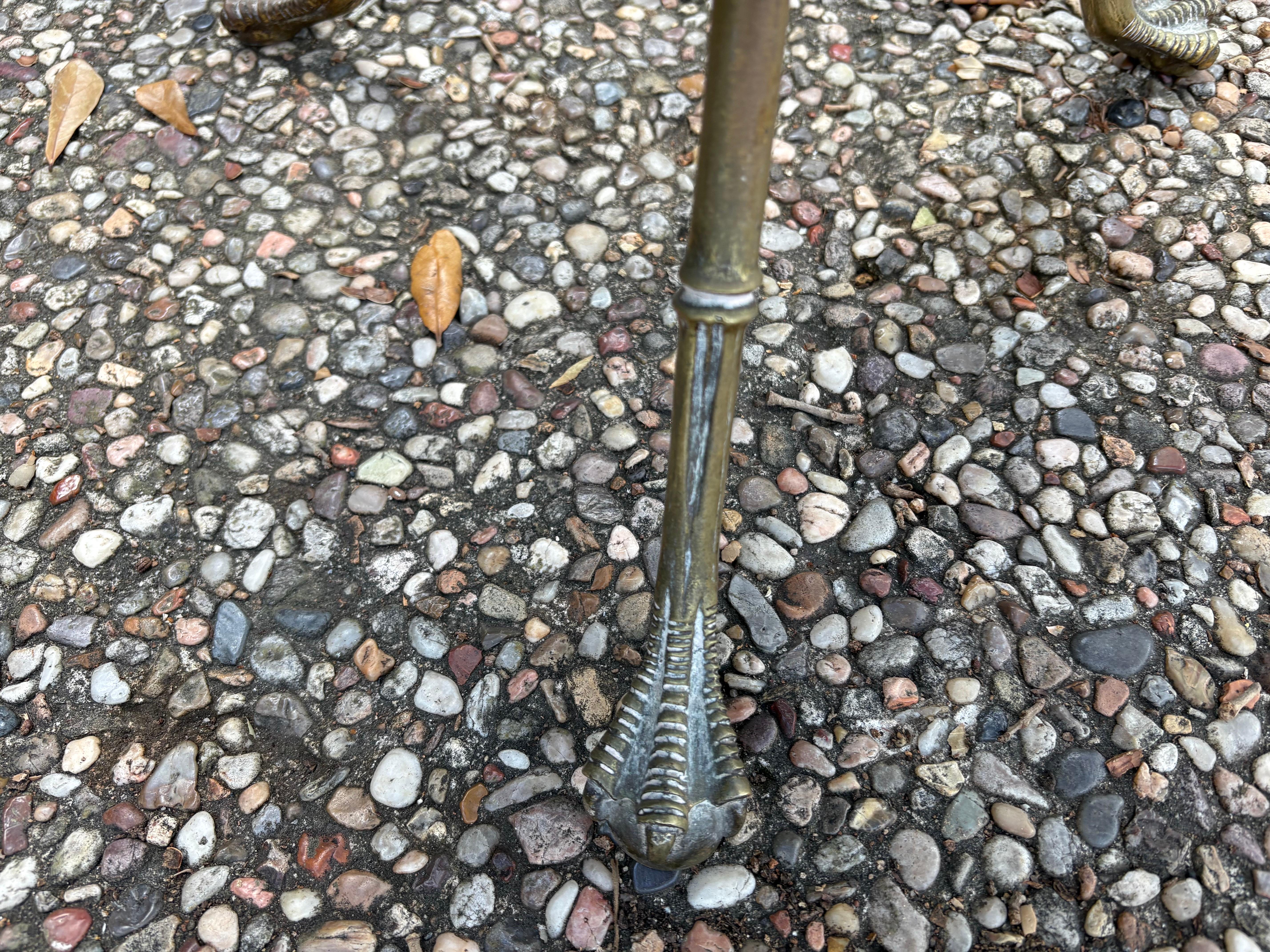 Italian Modern Neoclassical Style Bronze Table In Good Condition For Sale In Houston, TX