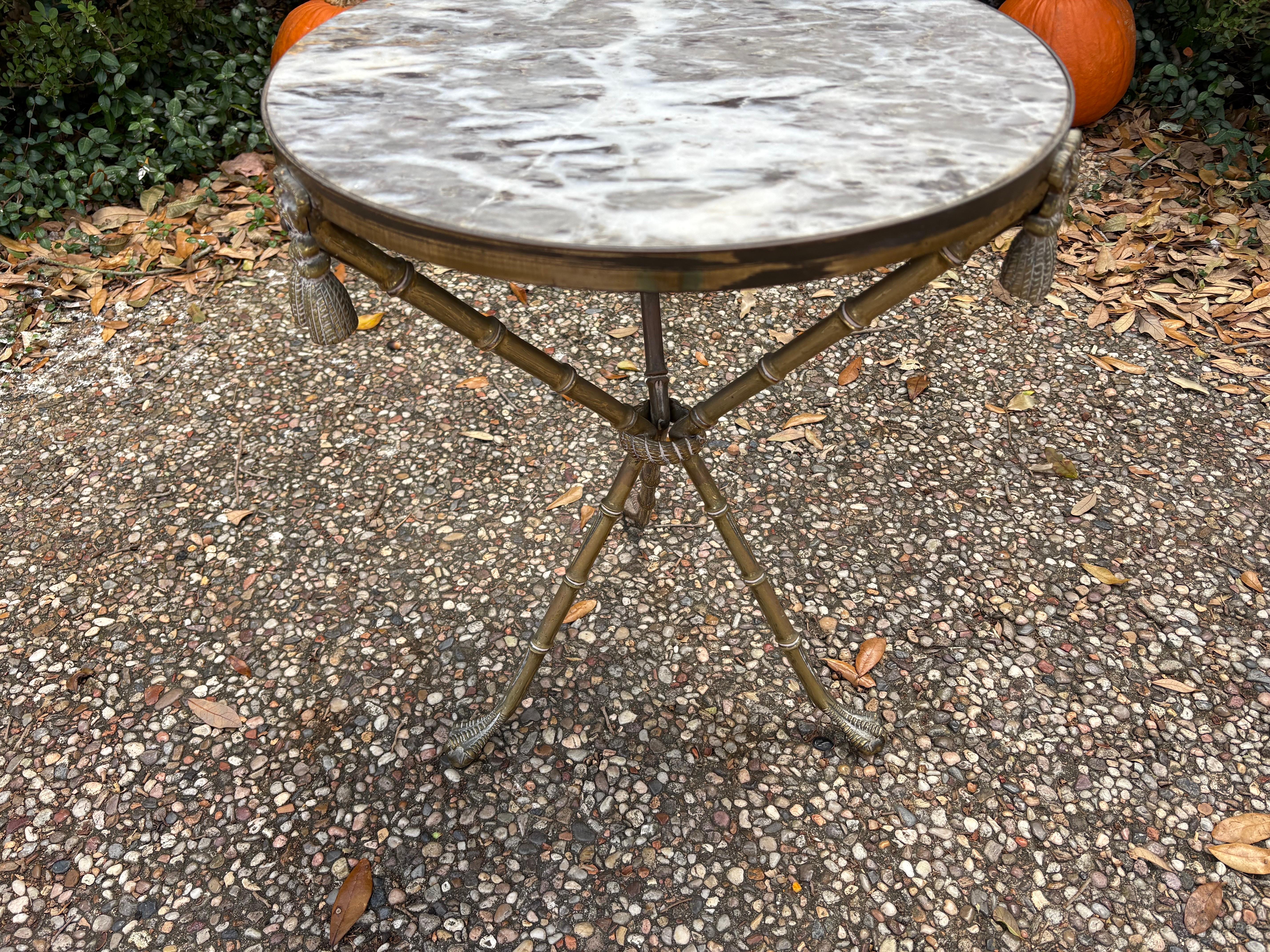 Italian Modern Neoclassical Style Bronze Table For Sale 3