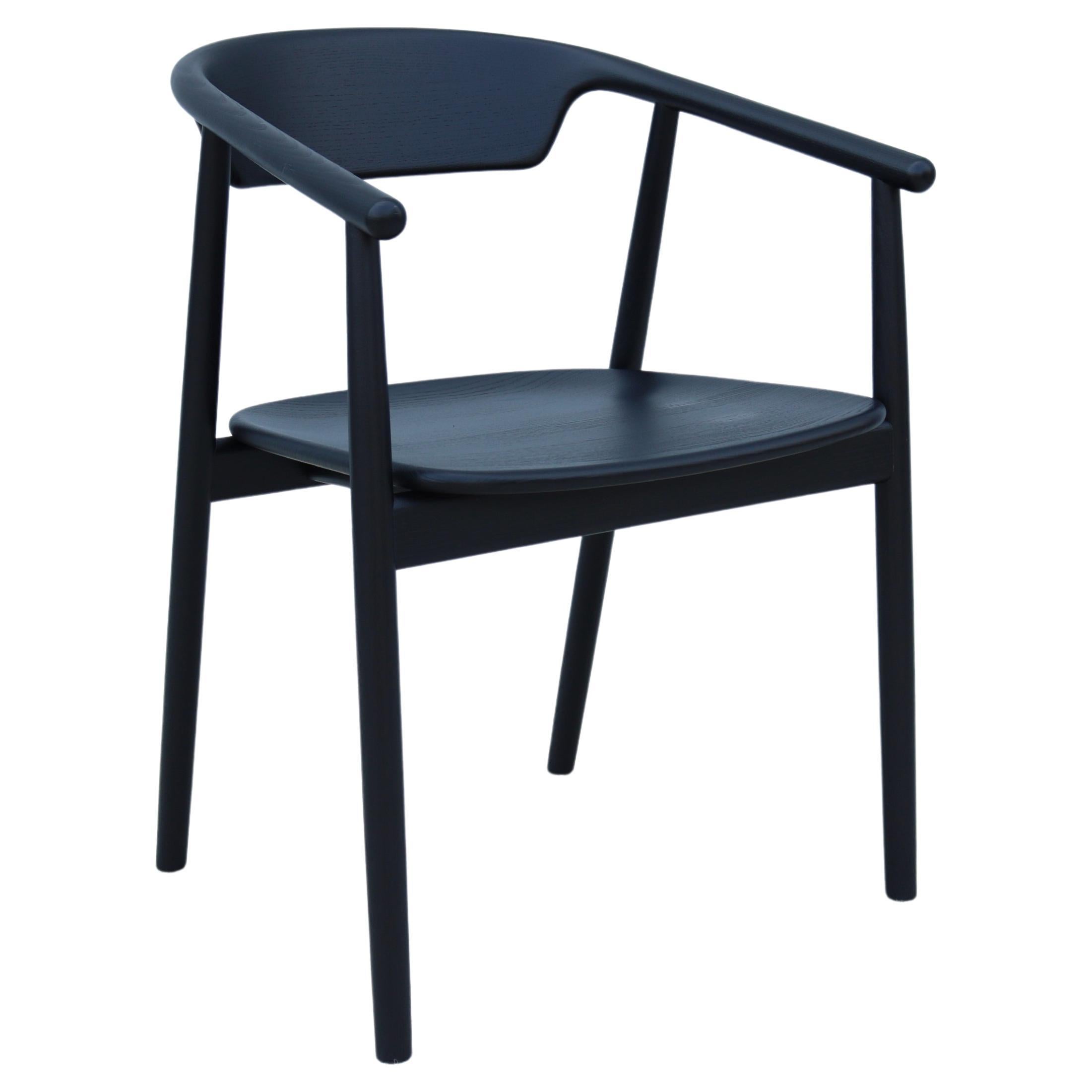 Foster + Partners per Mattiazzi MC 21 Leva Sedia in frassino nero in vendita