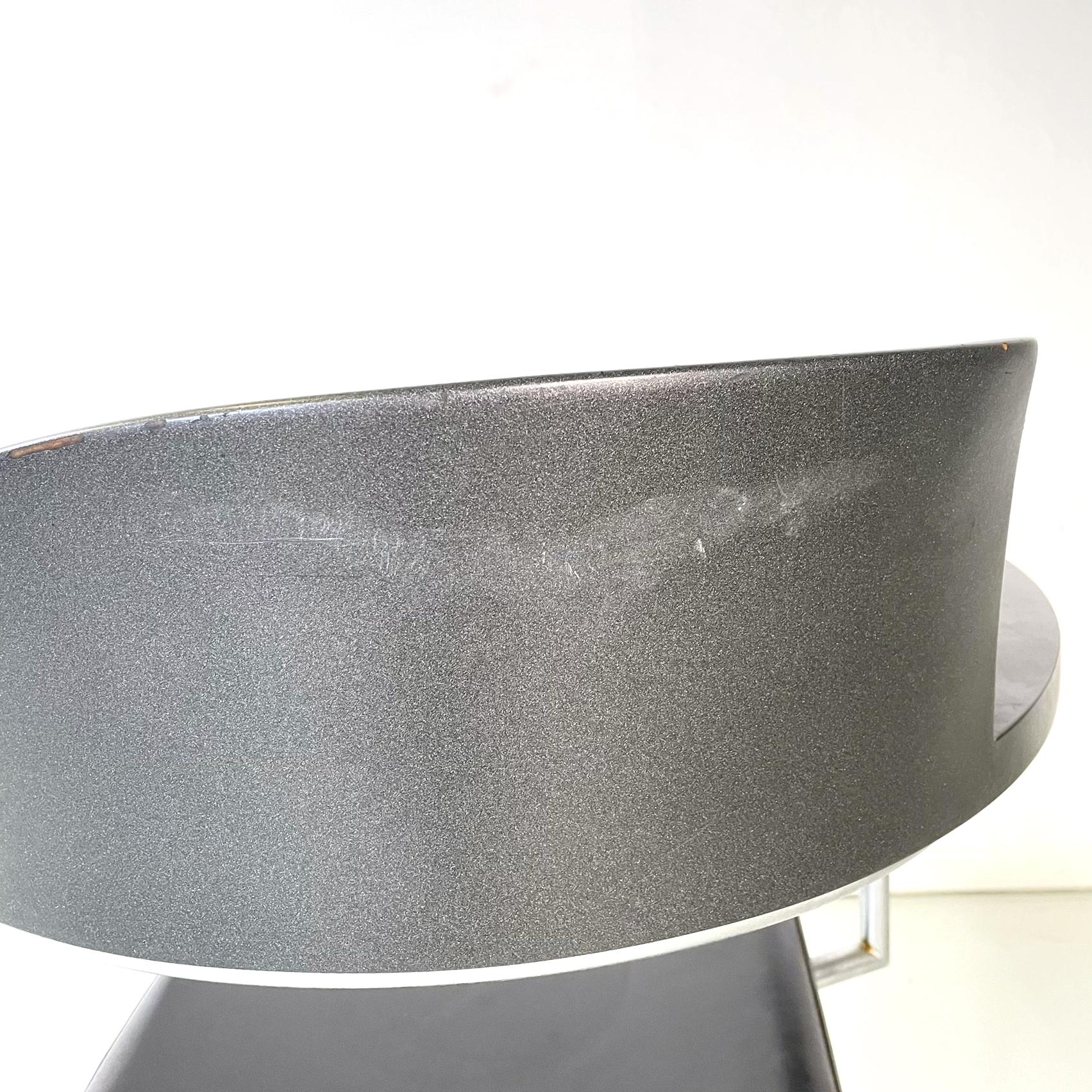 Italian Modern Office Techno Barber Chair by Philippe Starck Maleletti, 1990s 8