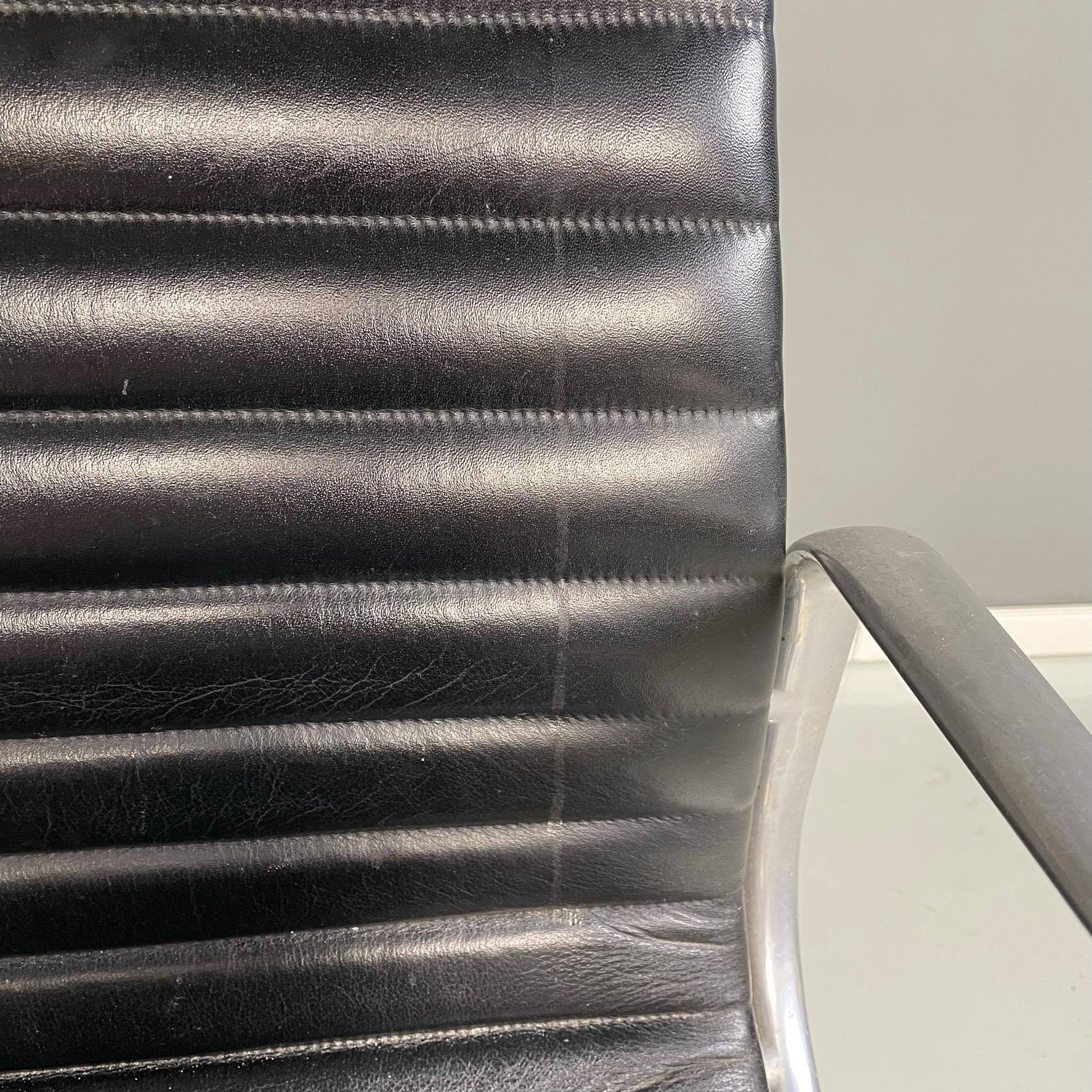 Italian Modern Office Chair Ea-117 Aluminum Group by Charles Ray Eames ICF, 1970 6