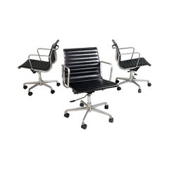 Sedia da ufficio moderna italiana Ea-117 Aluminum Group di Charles and Ray Eames ICF, 1970