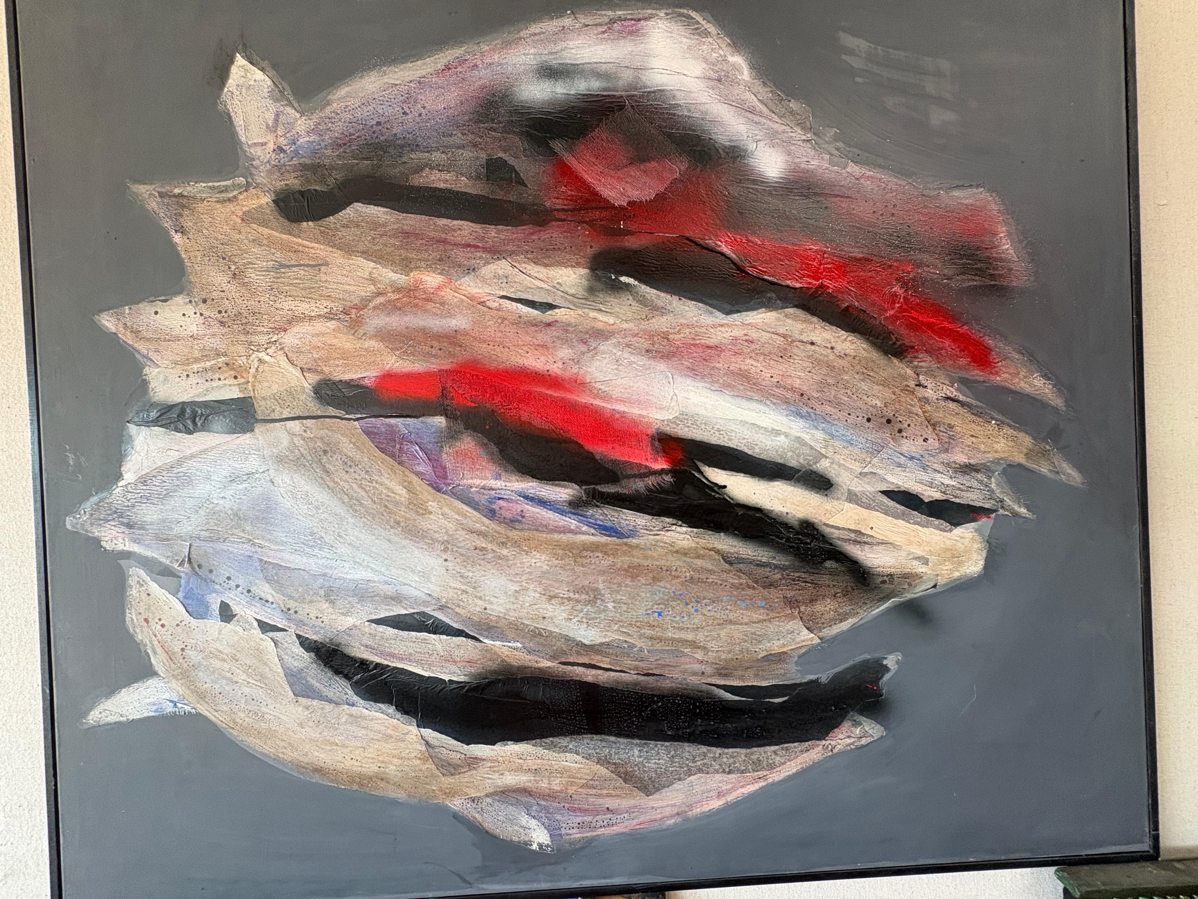 Italian Modern Oil on Canvas by Fausta Dossi im Angebot 3