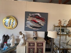 Italian Modern Oil on Canvas by Fausta Dossi