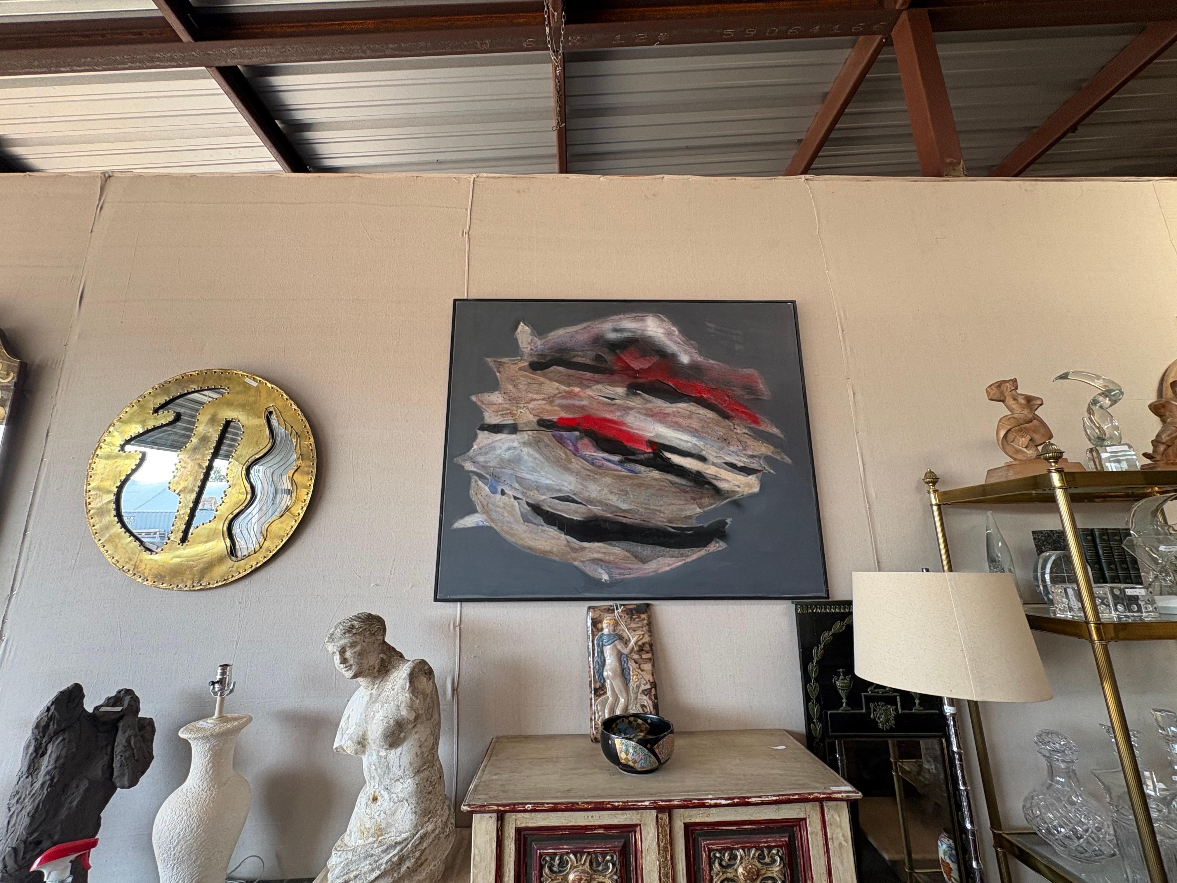 Italian Modern Oil on Canvas by Fausta Dossi (Italienisch) im Angebot