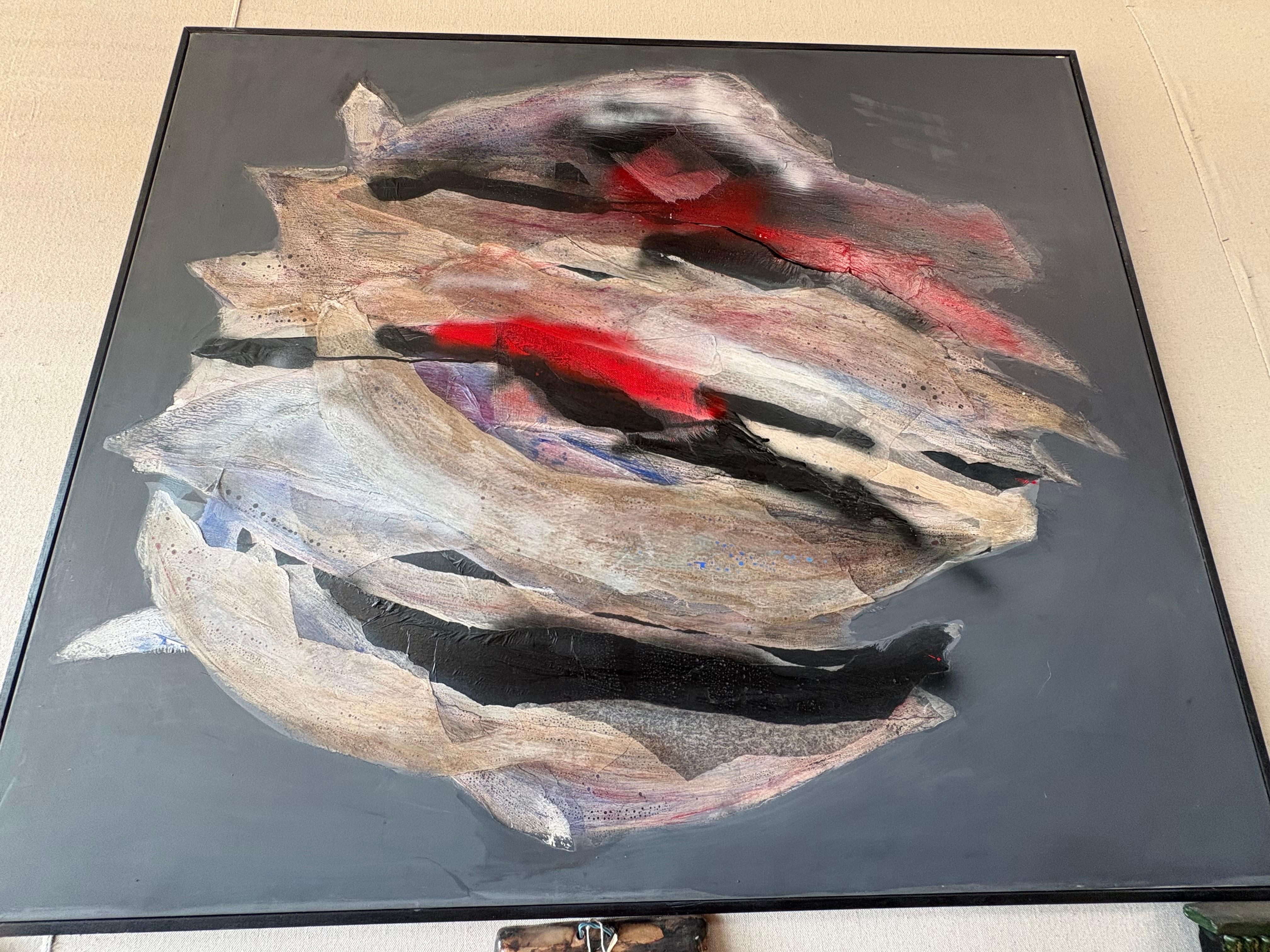 Italian Modern Oil on Canvas by Fausta Dossi im Angebot 1