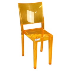 Italian modern Orange chair The Marie by Philippe Stark for Kartell, 1990s