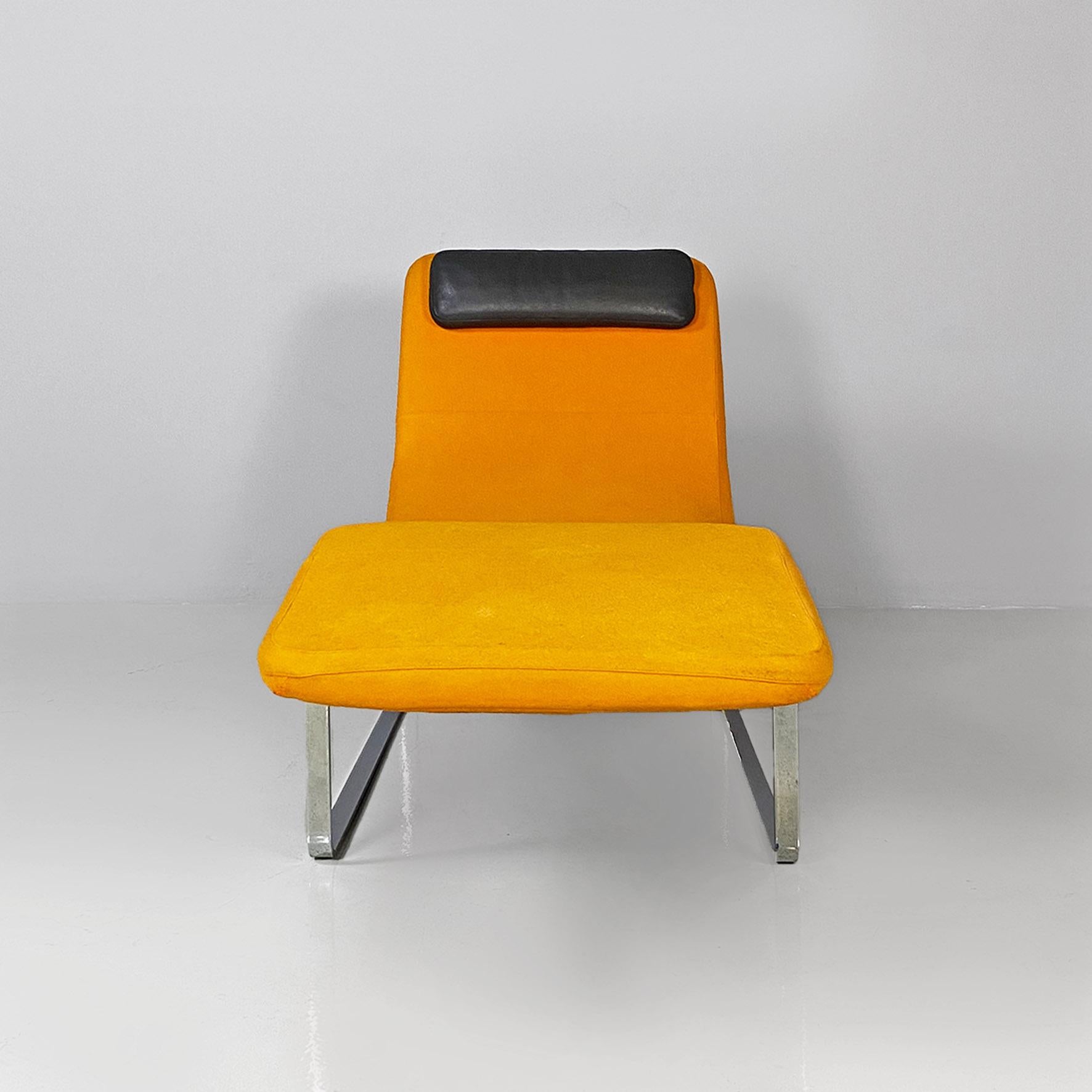 Italiano Chaise lounge moderna italiana Landscape arancione, Jeffrey Bernett, B&B Italia, 1999 in vendita