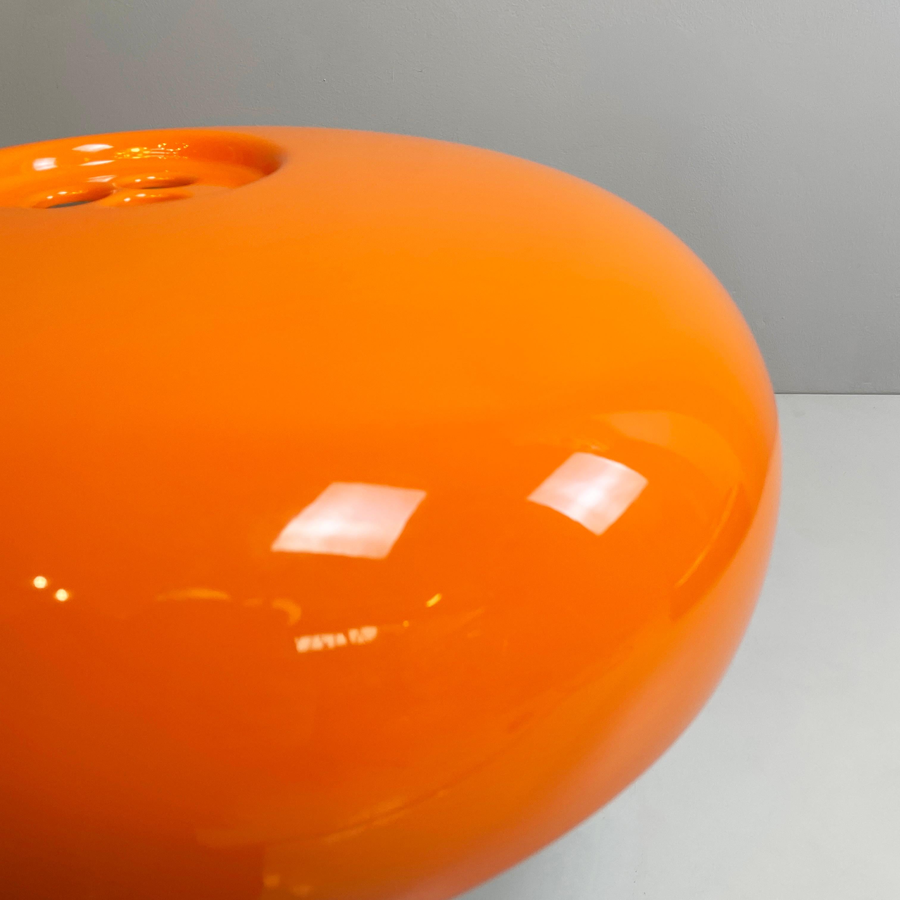 Italian modern orange table lamp Snoopy by Castiglioni brothers for Flos, 2020 4