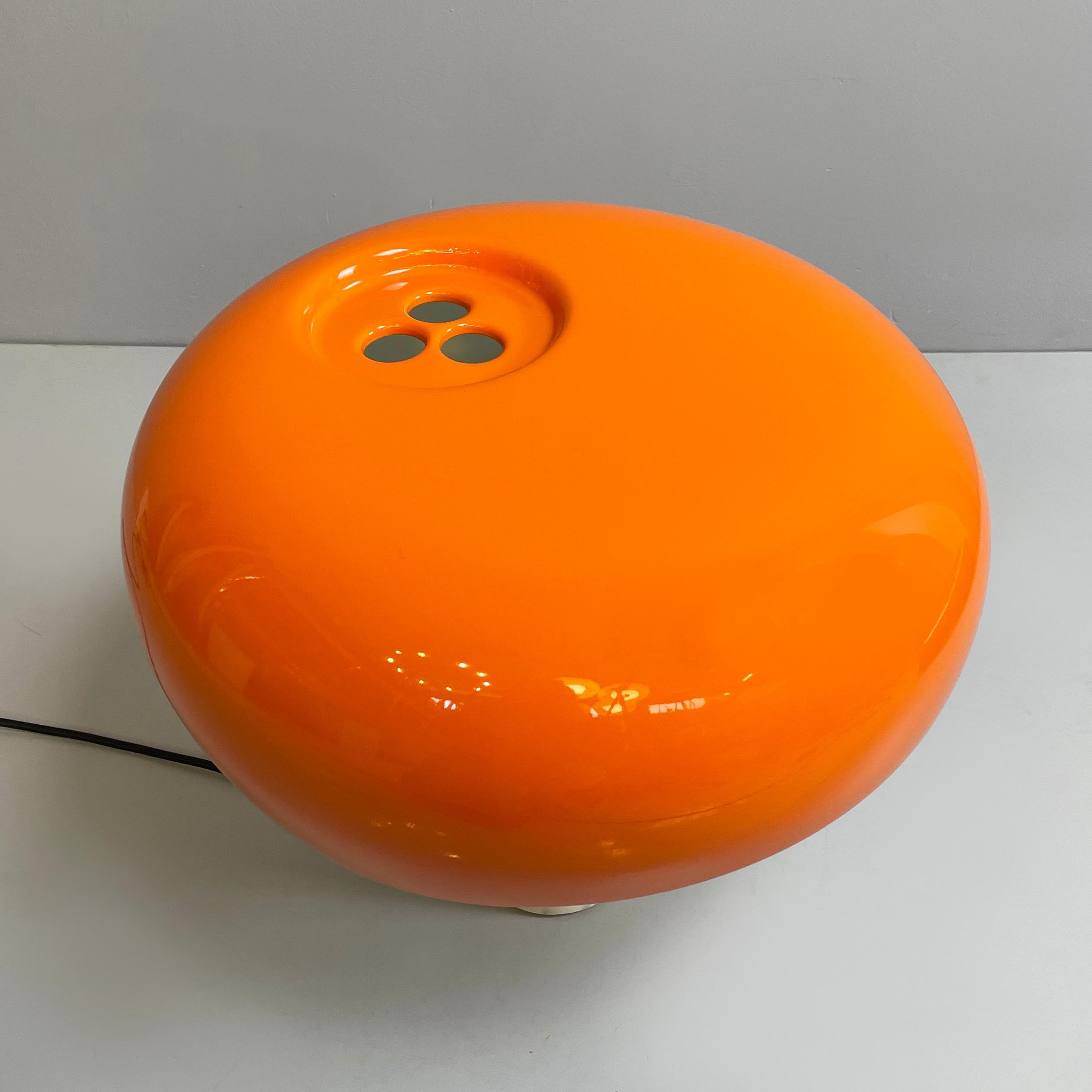 Italian modern orange table lamp Snoopy by Castiglioni brothers for Flos, 2020 1