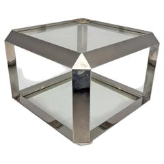 Italian modern P800 coffee table by Alberto Rosselli for Saporiti, 1970s