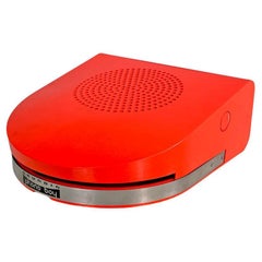 Italienischer moderner tragbarer Phono Boy-Plattenspieler Mario Bellini für Grundig, 1970er Jahre