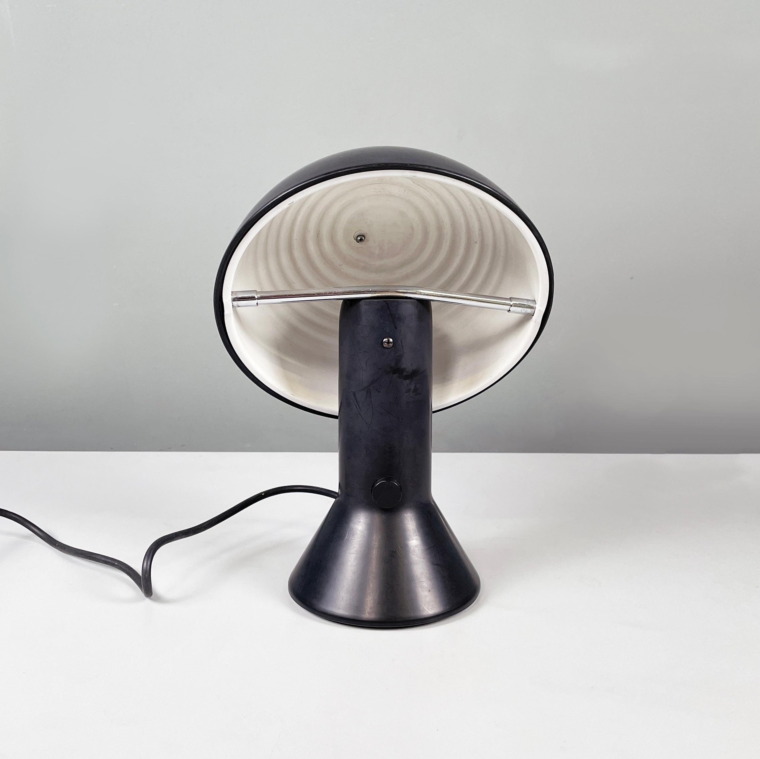 Modern Italian modern Plastic adjustable table lamp Elmetto by Martinelli Luce, 1980s For Sale