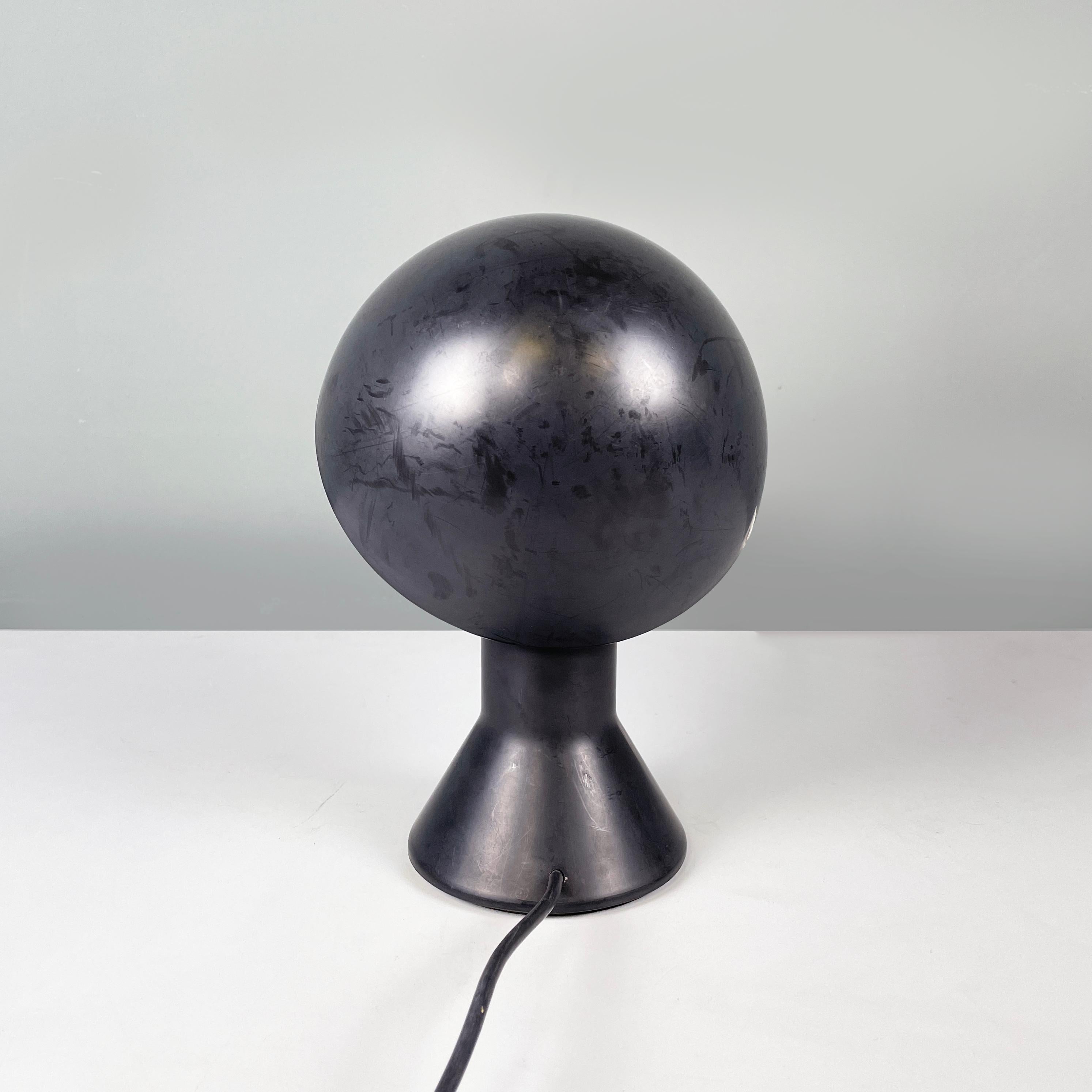 Late 20th Century Italian modern Plastic adjustable table lamp Elmetto by Martinelli Luce, 1980s