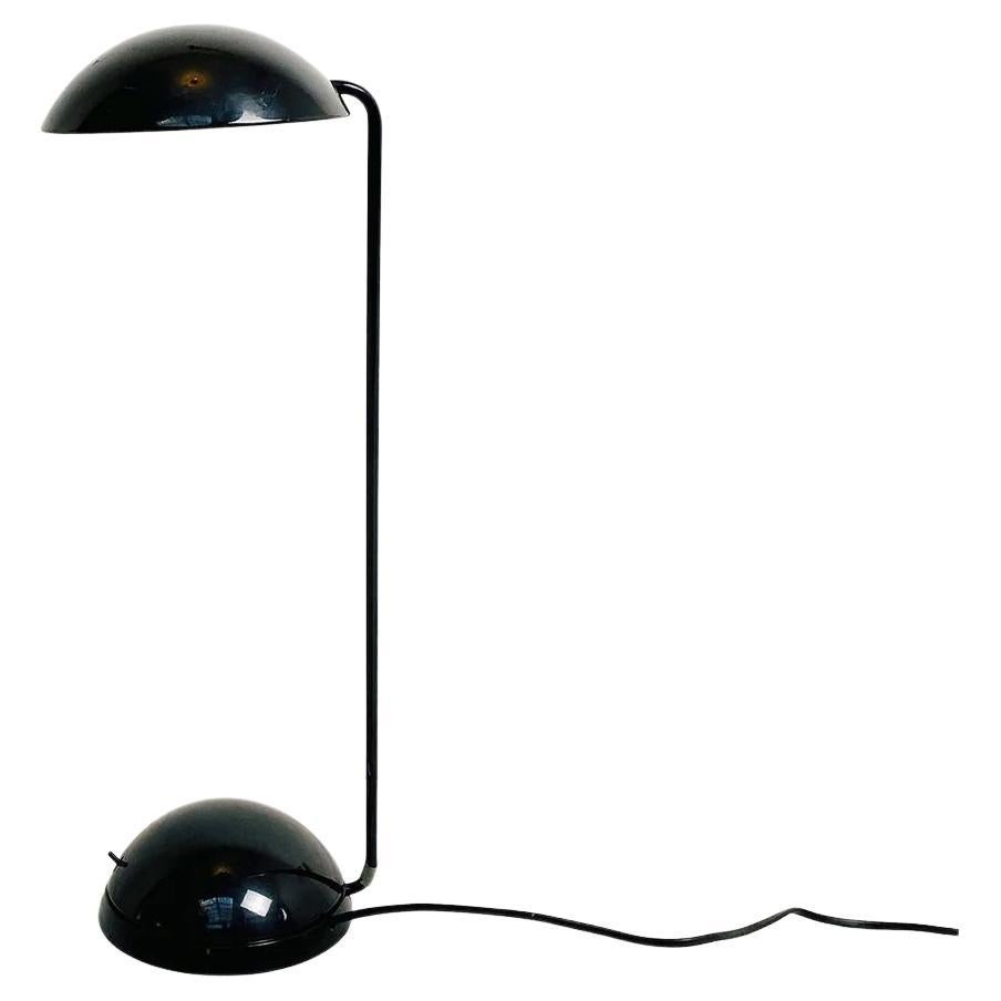 Lampada da tavolo Bikini moderna in plastica e metallo nero di Tronconi, anni '80