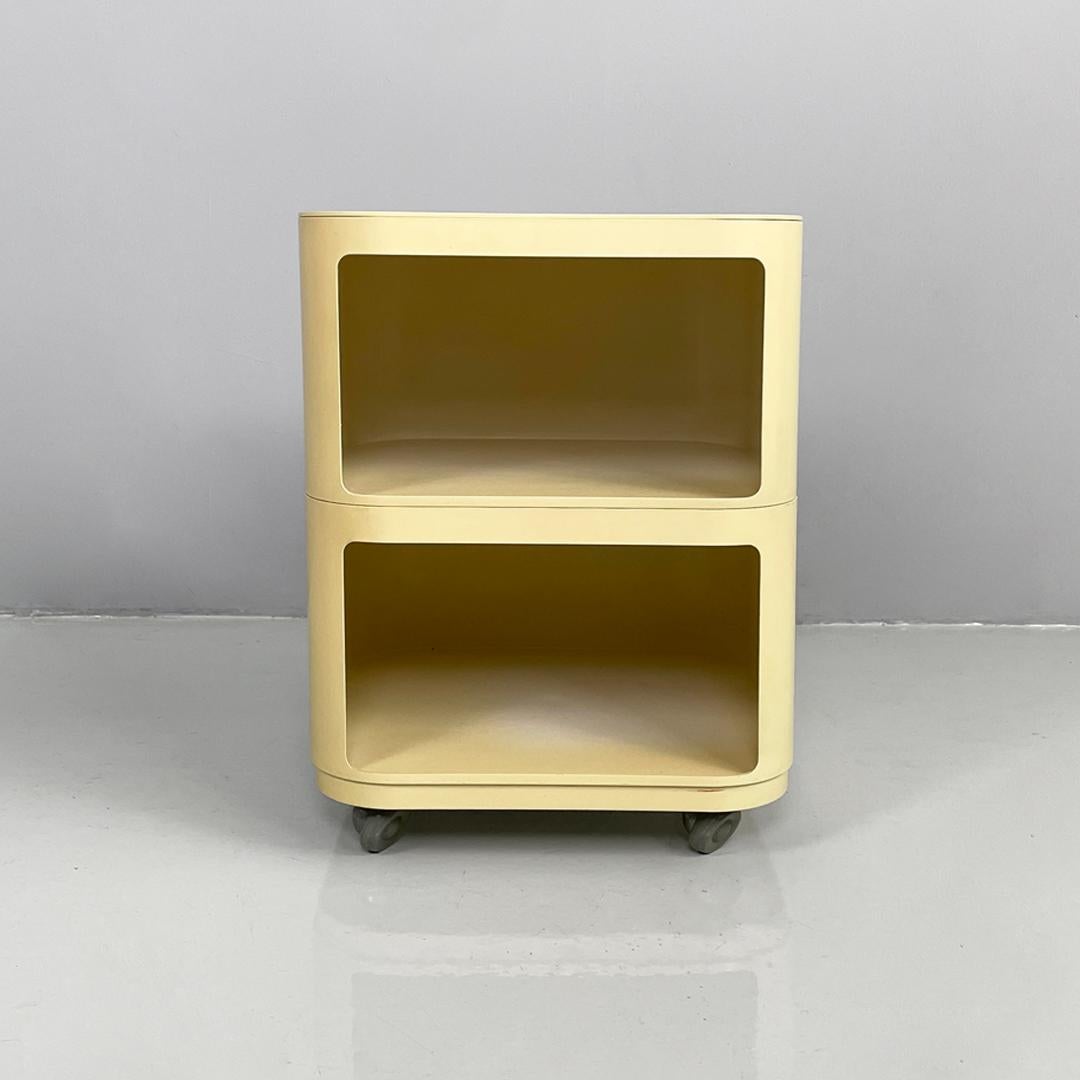 Moderno Cassettiera moderna italiana in plastica di Anna Castelli per Kartell, anni '70 in vendita