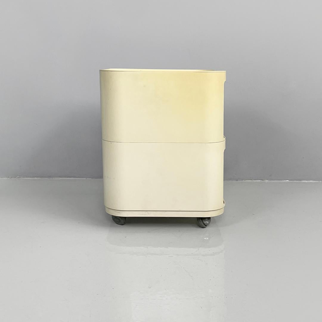 Cassettiera moderna italiana in plastica di Anna Castelli per Kartell, anni '70 in vendita 1