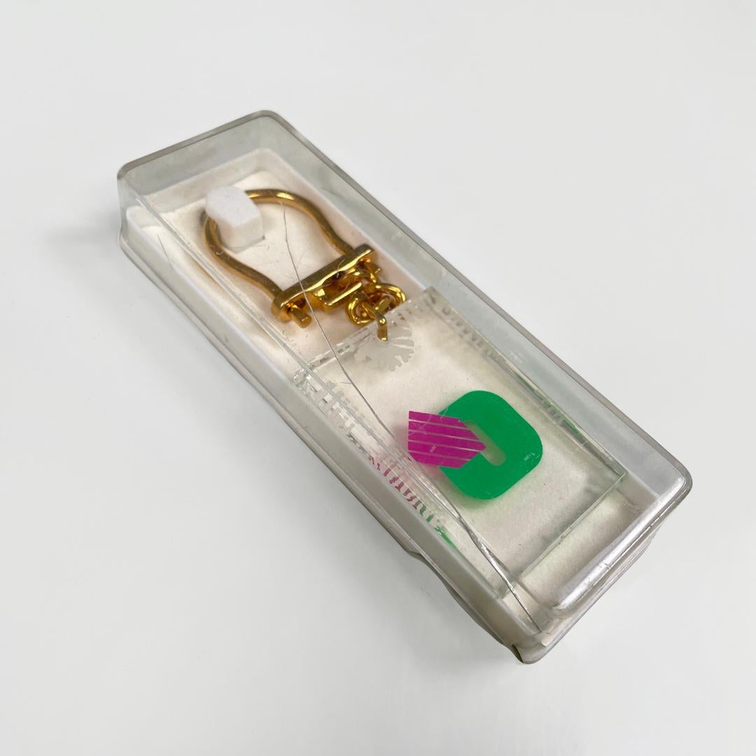 Italian modern plastic keychain for Olivetti, 1970s in vendita 3