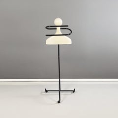 Italian Modern Plastic Metal Valet Stand by A Castelli Ferrieri Kartell, 1990s
