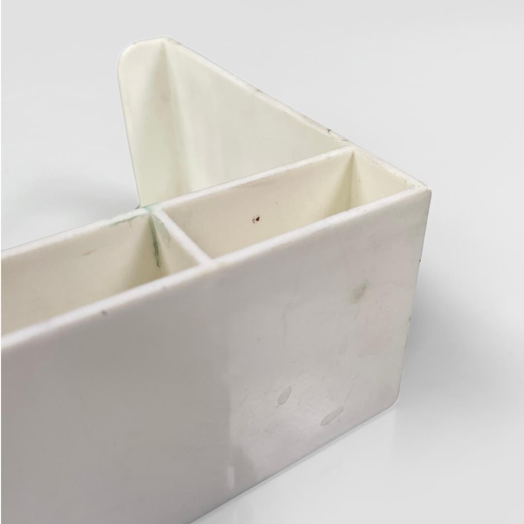 Italian modern plastic storage for Olivetti, 1970s in vendita 8