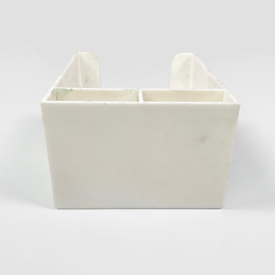 Late 20th Century Italian modern plastic storage for Olivetti, 1970s in vendita