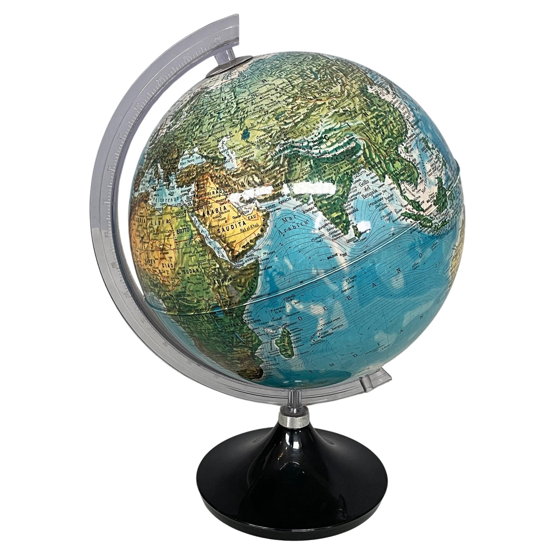 Globo de mesa moderno italiano de plástico de Tecnodidattica, años 2000