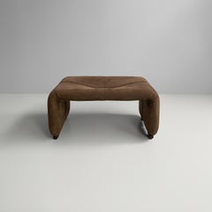 Italian modern poufs Coronado by Afra Tobia Scarpa for B&B, 1970s