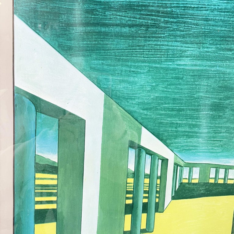 Italian Modern Print on Paper for the Milan Furniture Fair by Beb