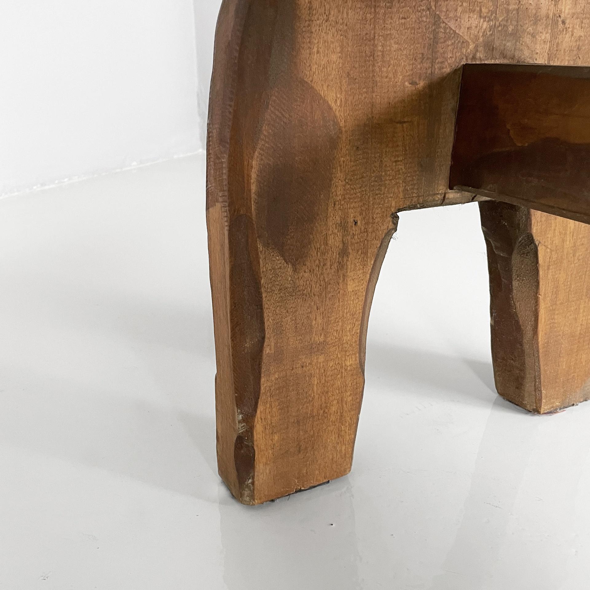 Italian modern rectangular benches in wood, 1970s in vendita 12