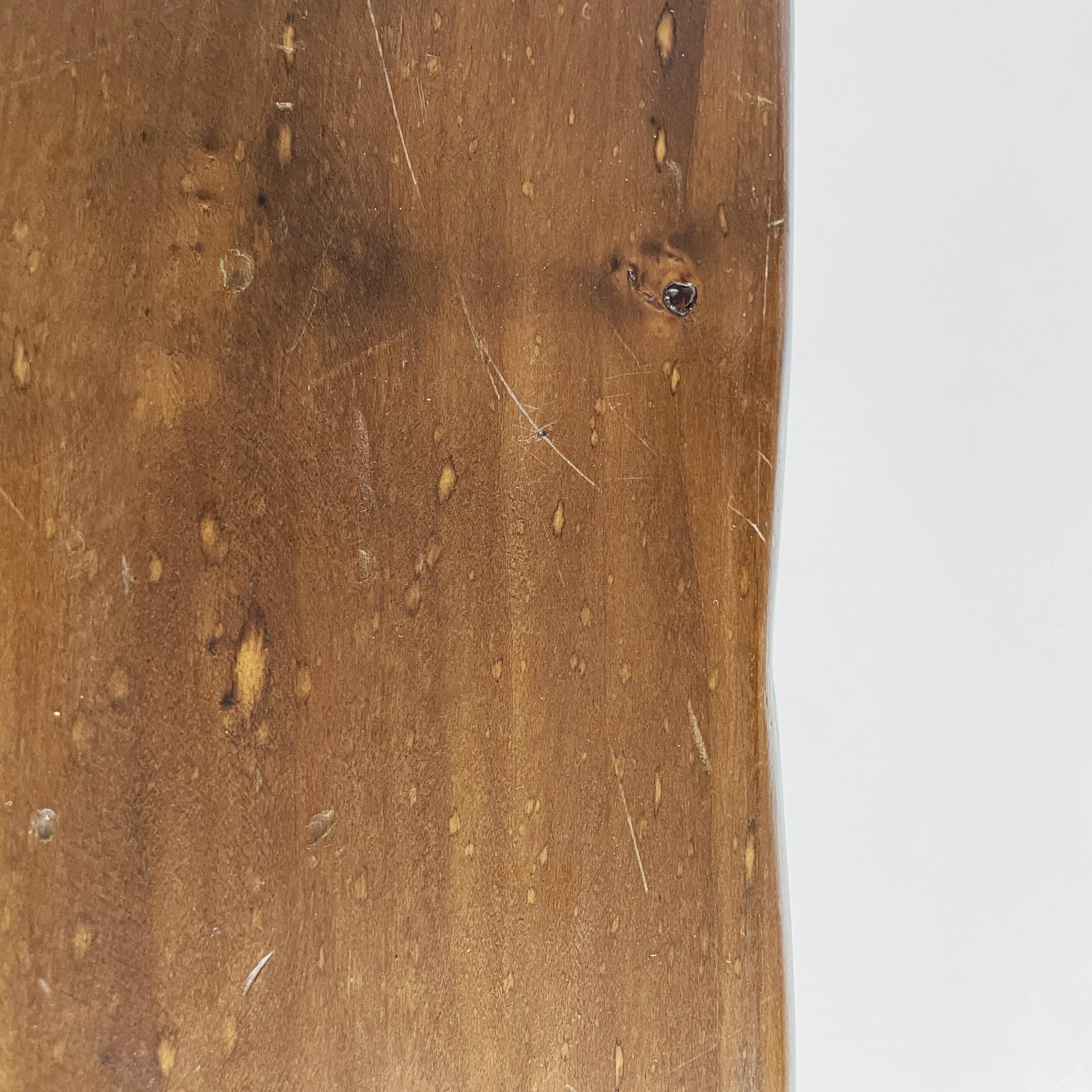 Italian modern rectangular benches in wood, 1970s in vendita 3