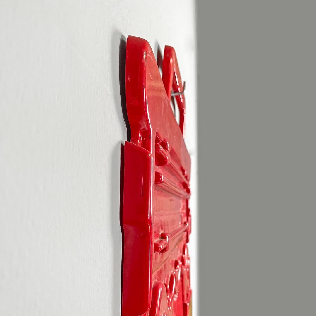 Enseigne publicitaire italienne moderne rouge Valentine Ettore Sottsass pour Olivetti 1970 en vente 6