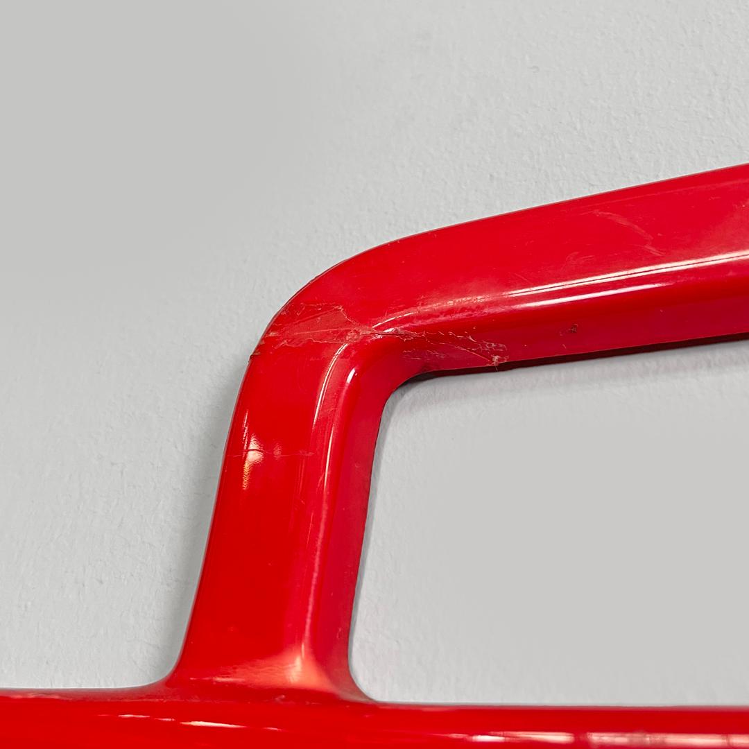Plastique Enseigne publicitaire italienne moderne rouge Valentine Ettore Sottsass pour Olivetti 1970 en vente