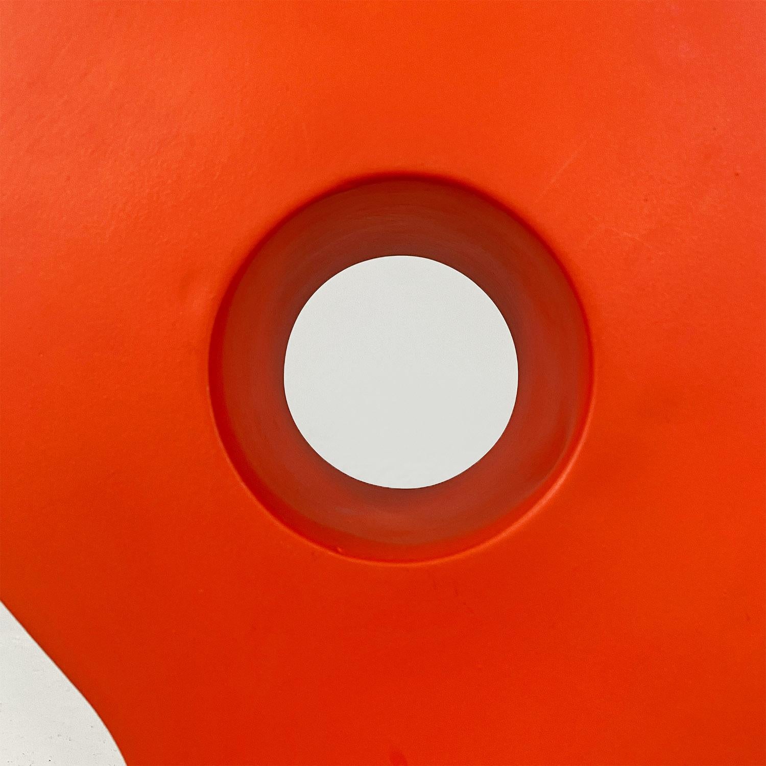 Moderne italienische Picassa-Vasenskulptur aus roter Keramik von Florio Pac Paccagnella 2023 im Angebot 3