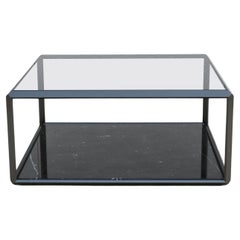 Moderna italiana Ron Gilad para Molteni&C 45 Mesa baja Tavolino Mármol y cristal