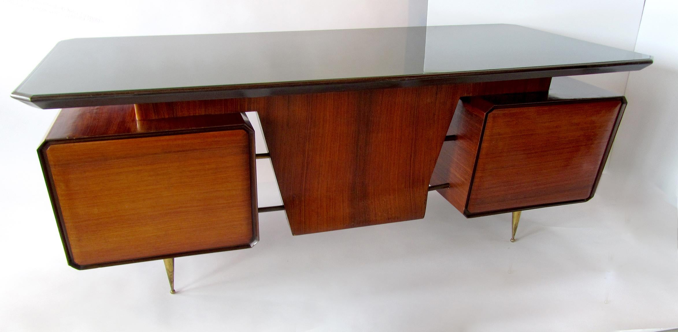 mahogany desk modern