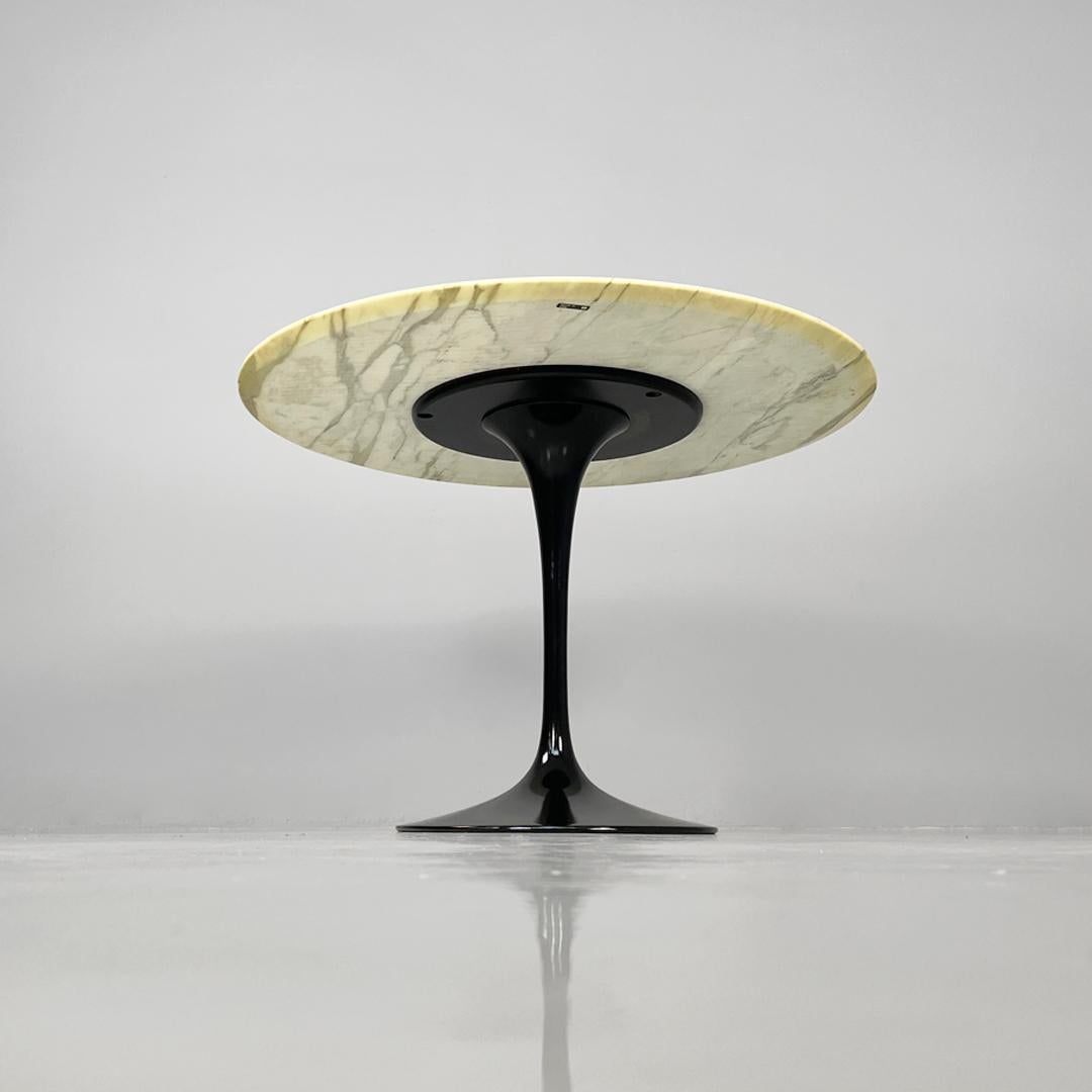 Contemporary Italian modern round dining table Tulip by Eero Saarinen for Knoll, 2000s For Sale