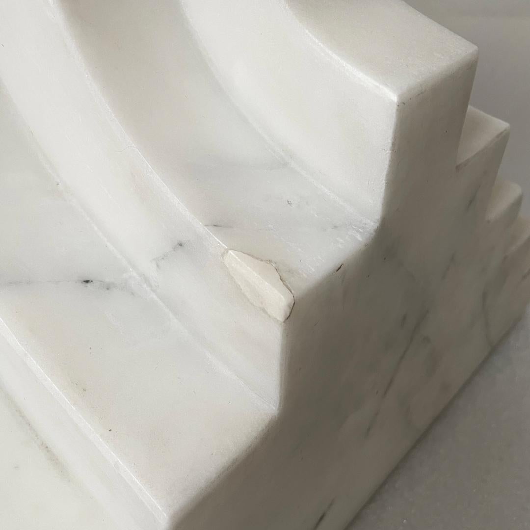 Tavolo moderno italiano rotondo in marmo Samo di Carlo Scarpa per Simon Gavina, anni '70 in vendita 13