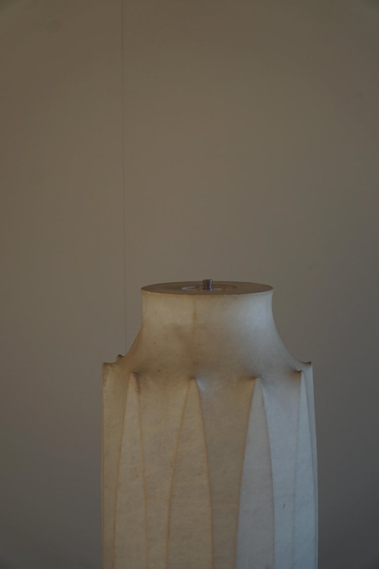 Italian Modern Sculptural Cocoon Floor Lamp, Tobia Scarpa, 1960s For Sale 8