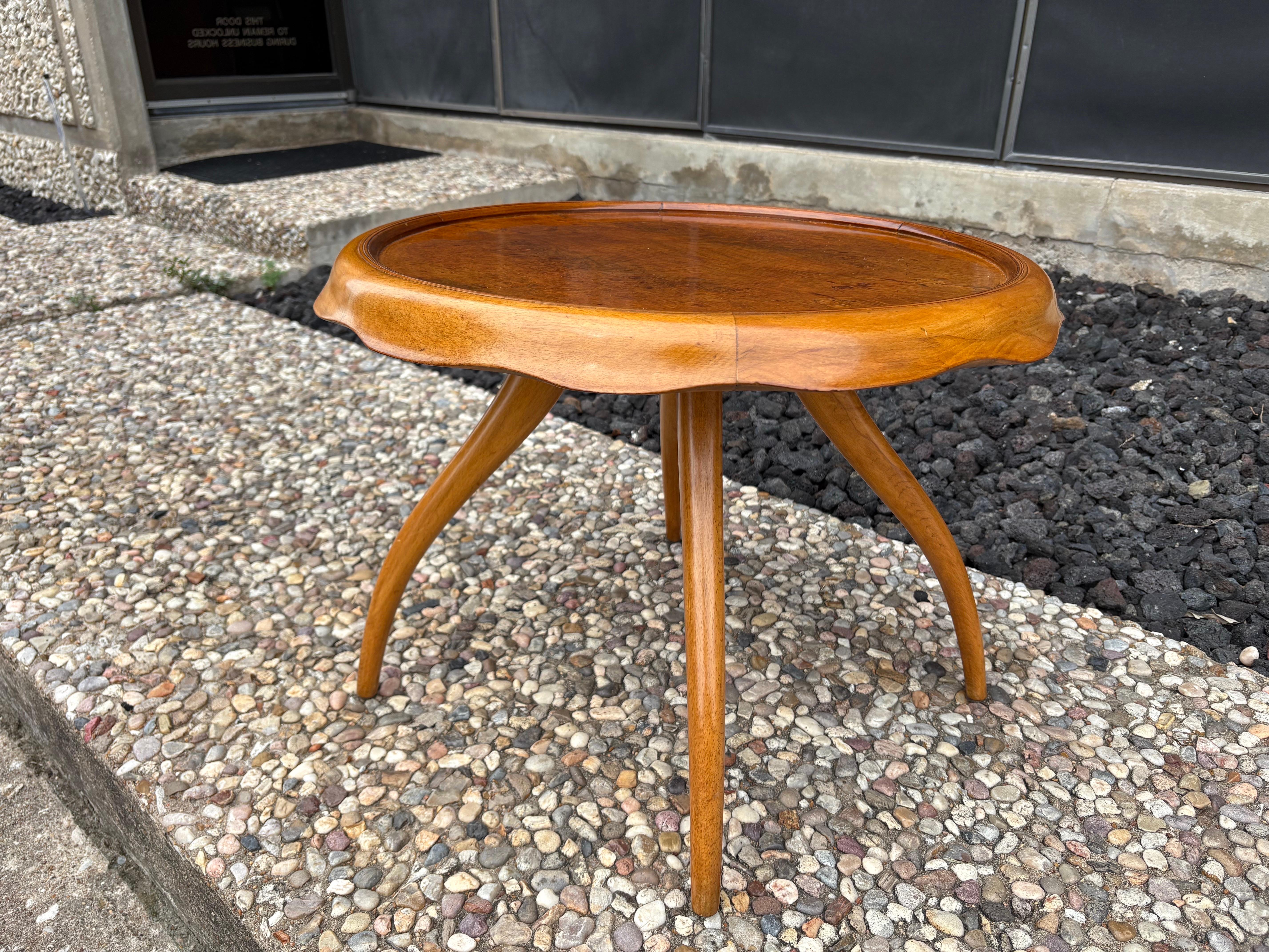 Mid-20th Century Italian Modern Sculptural Table By Osvaldo Borsani For Sale