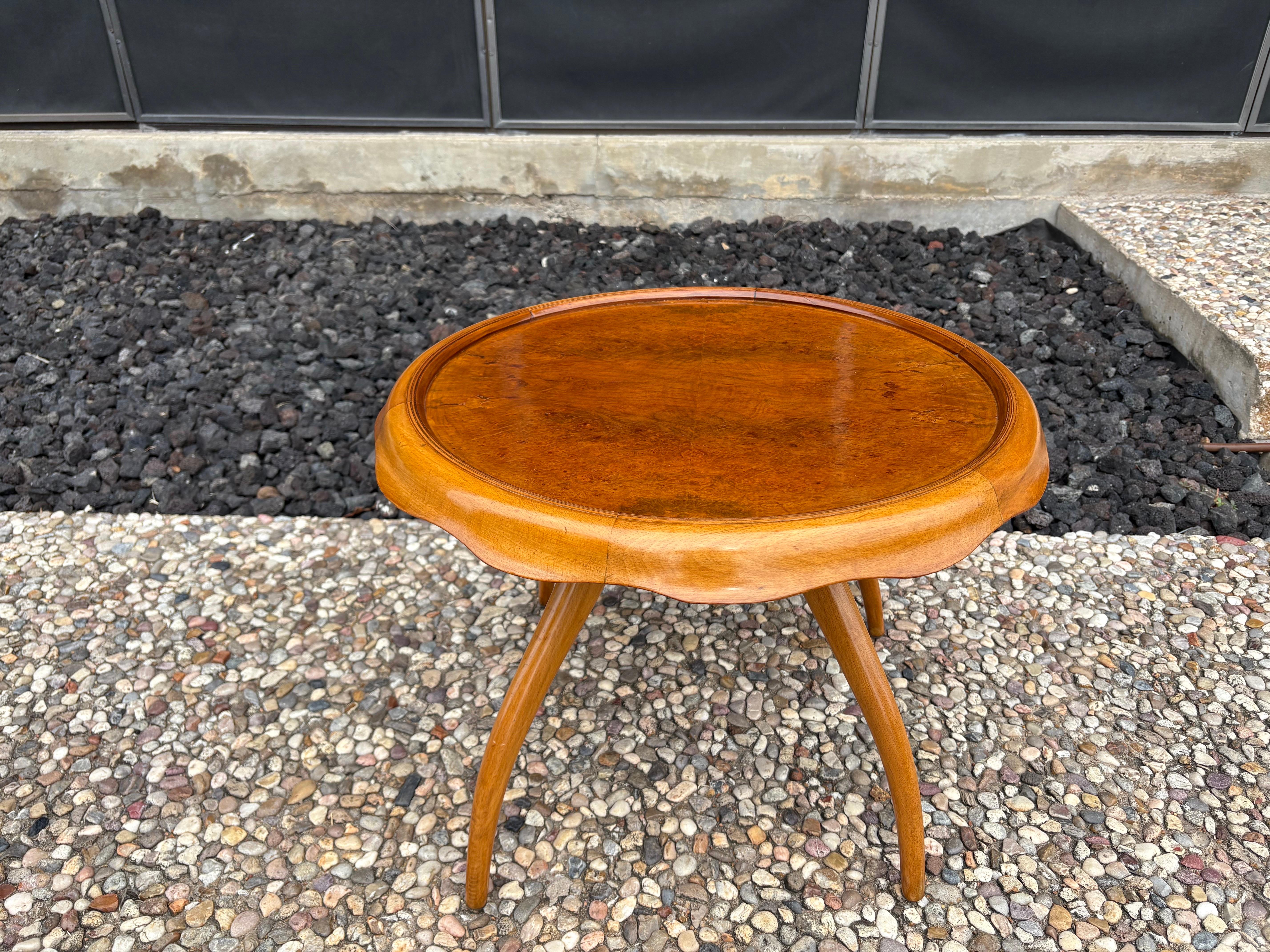 Italian Modern Sculptural Table By Osvaldo Borsani For Sale 3