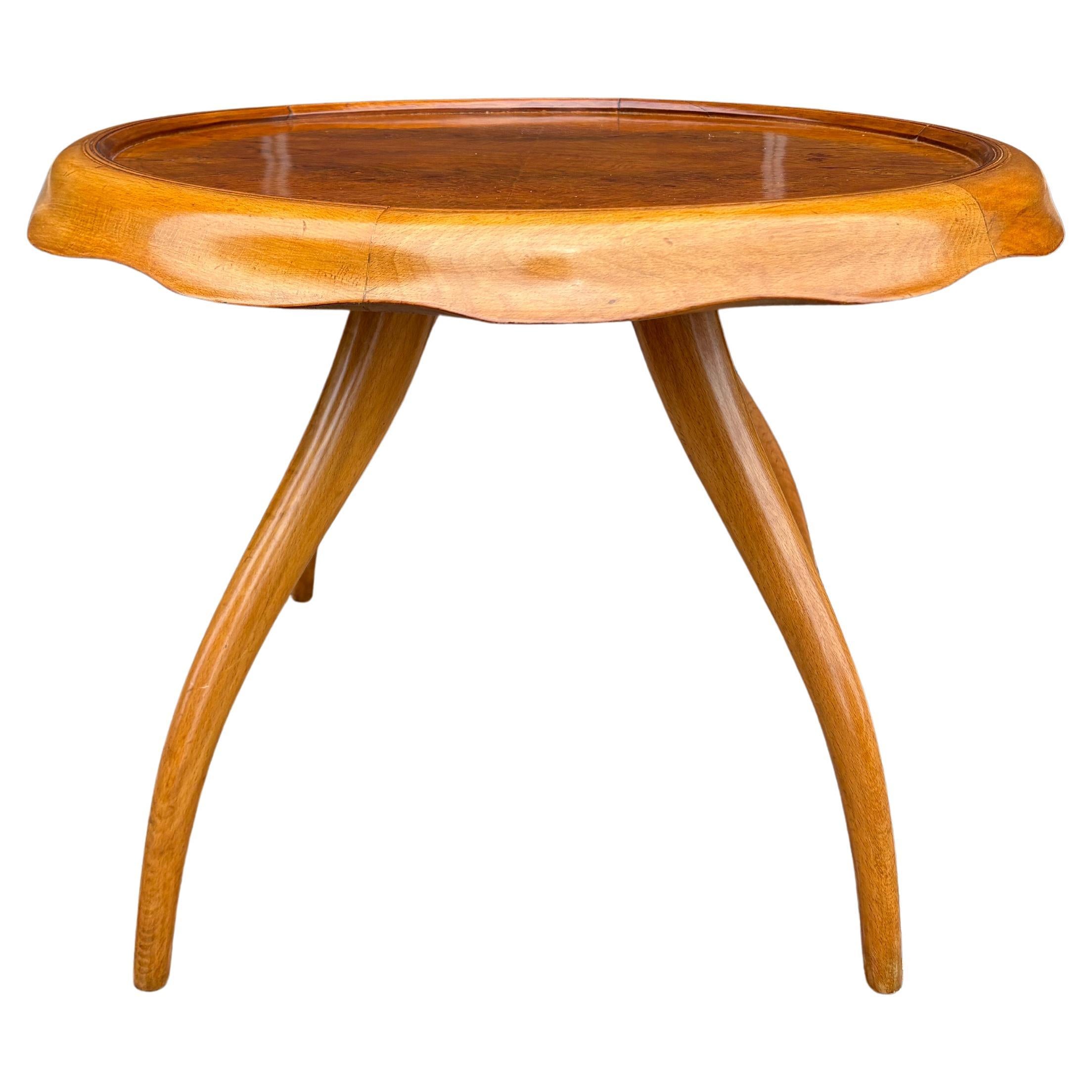 Italian Modern Sculptural Table By Osvaldo Borsani For Sale