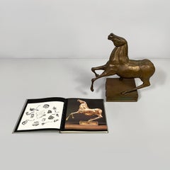 Italian modern sculpture Il Cavallo by Bruno Cassinari and Miguel Berrocal, 1973