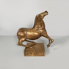 Italian modern sculpture Il Cavallo by Bruno Cassinari and Miguel Berrocal, 1973