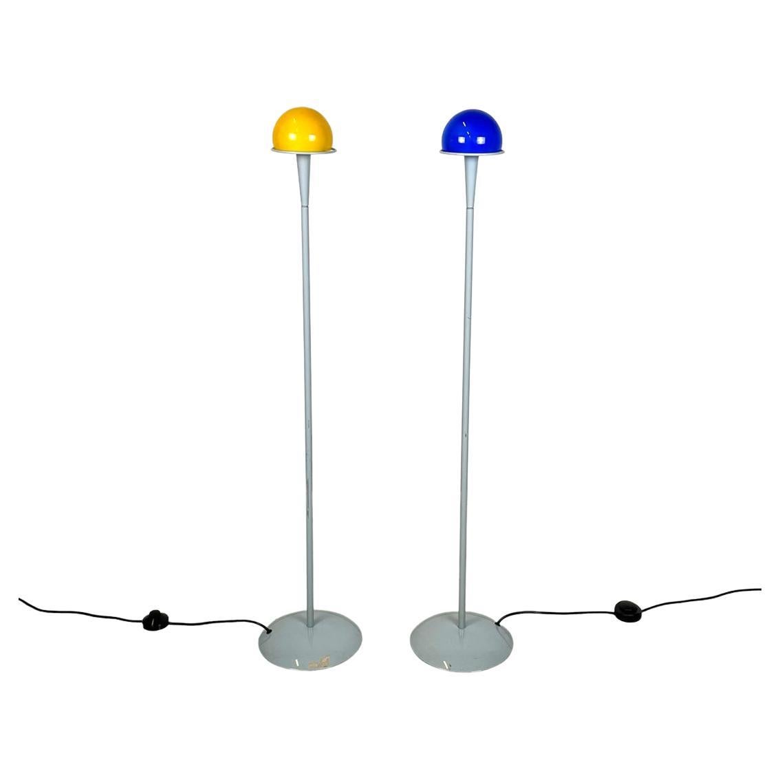 Lampadaires Segno Due de Gregotti Associati Fontana Arte, années 1980 en vente