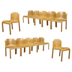 Set di sedie da pranzo moderne "Mito" di Carlo Bartoli per Tisettanta, Italia