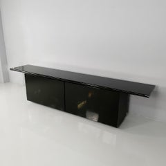 Aparador Sheraton moderno italiano Por Stoppino Acerbis para Acerbis, años 80