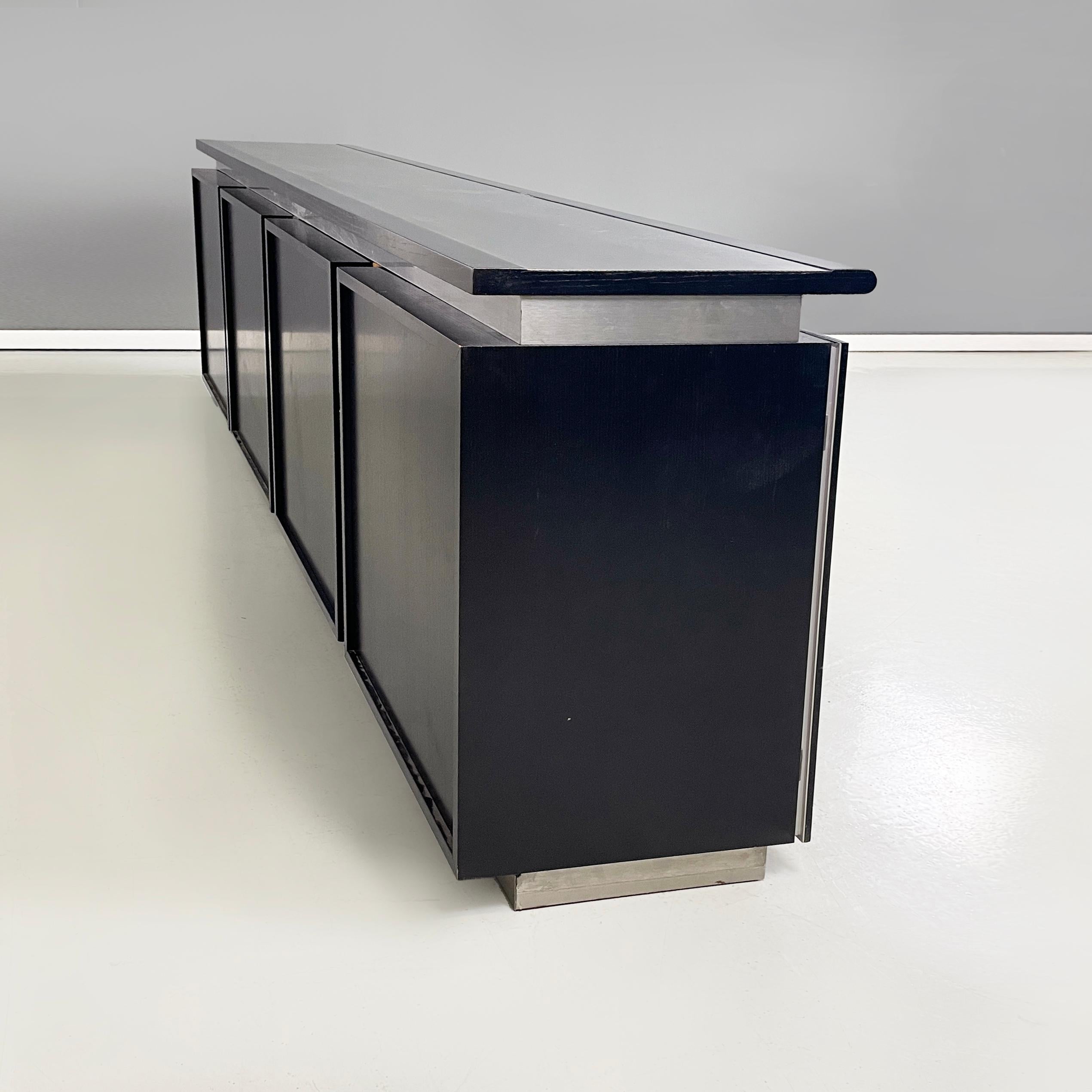 Late 20th Century Italian modern Sideboard Parioli  by Wick and Acerbis for Acerbis, 1980s For Sale