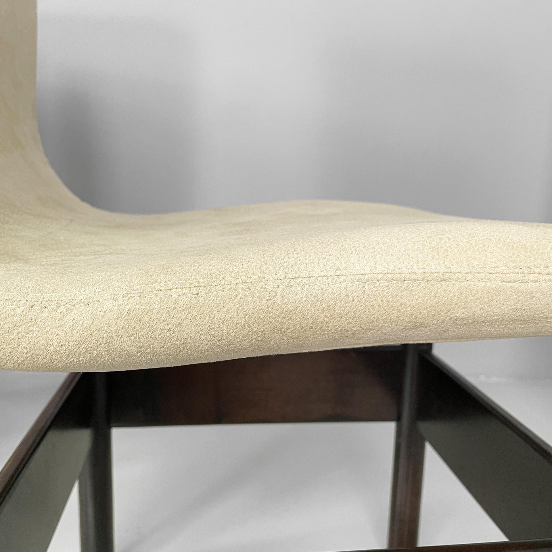 Sedie moderne italiane in legno e metallo Chelsea Introini Saporiti, anni '60 in vendita 5