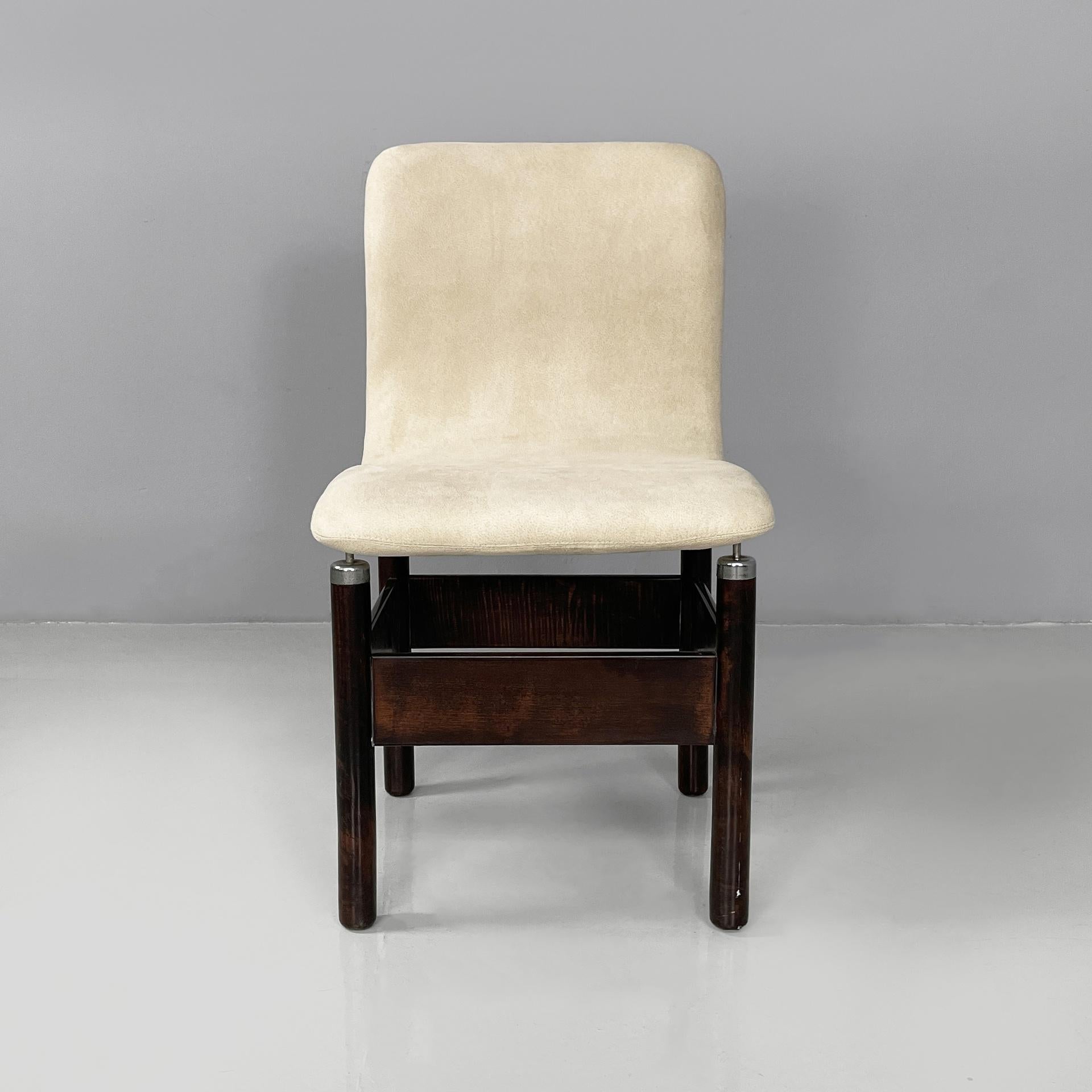 Moderno Sedie moderne italiane in legno e metallo Chelsea Introini Saporiti, anni '60 in vendita