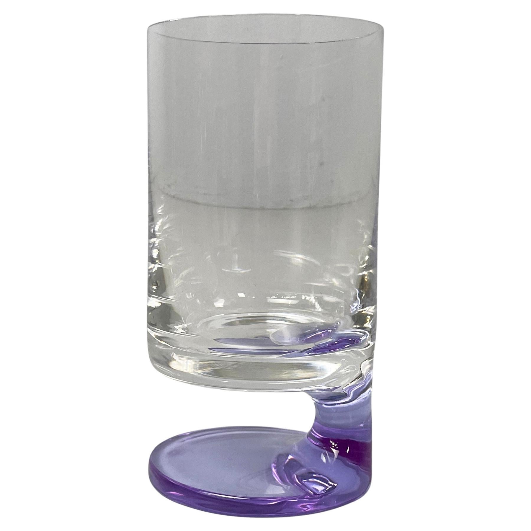 Italian modern smoke glass by Joe Colombo for Arnolfo di Cambio, 1960s